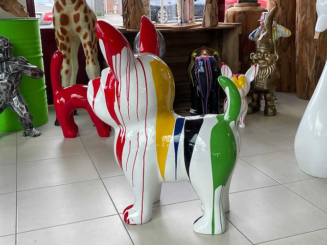 Chihuahua wit trash h90cm x l76cm - afbeelding 2 van  3