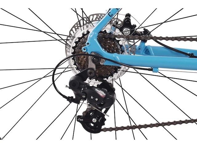 Chilliz gravelbike, 28" wielen, gl.01, blauw, framemaat 57 cm - afbeelding 7 van  8