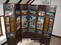 Chinees kamerscherm met 6 panelen - afbeelding 1 van  5