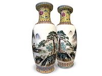 Chinees porselein (2x) - afbeelding 1 van  10