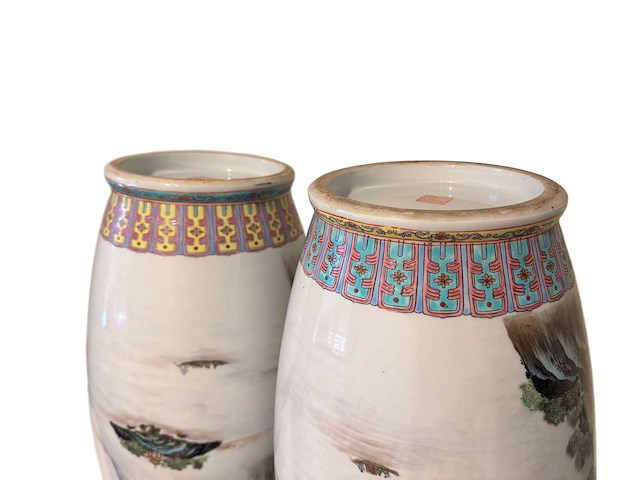 Chinees porselein (2x) - afbeelding 8 van  10