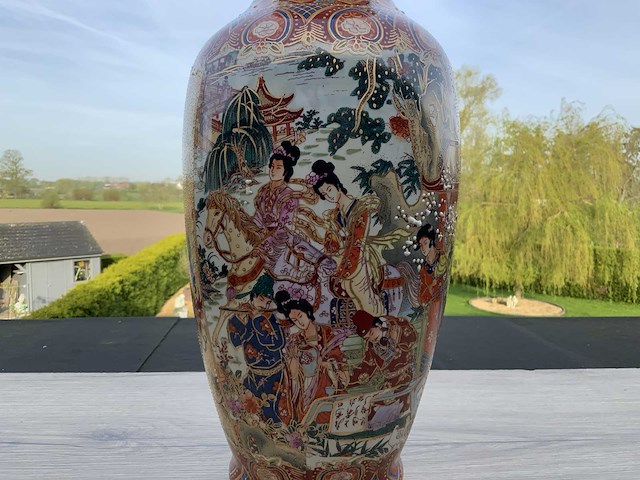 Chinees porselein h45cm - afbeelding 2 van  6