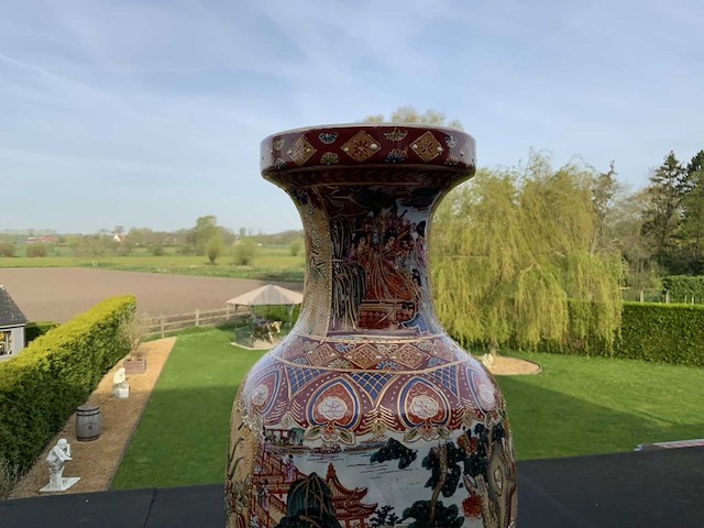 Chinees porselein h45cm - afbeelding 3 van  6