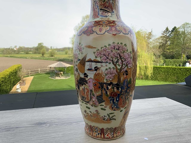Chinees porselein h45cm - afbeelding 2 van  6