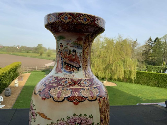 Chinees porselein h45cm - afbeelding 3 van  6