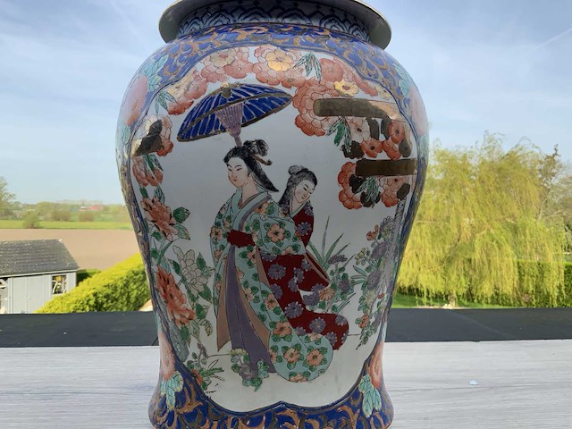 Chinees porselein h50cm - afbeelding 2 van  6