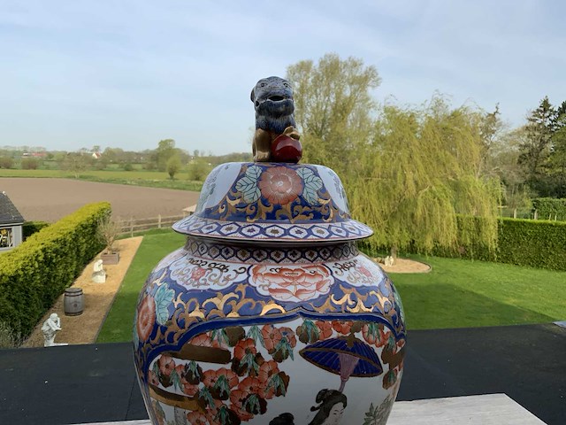 Chinees porselein h50cm - afbeelding 3 van  6