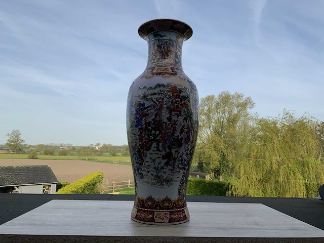 Chinees porselein h60cm - afbeelding 1 van  6