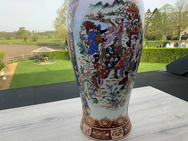 Chinees porselein h60cm - afbeelding 2 van  6