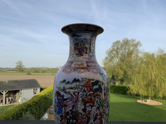 Chinees porselein h60cm - afbeelding 3 van  6