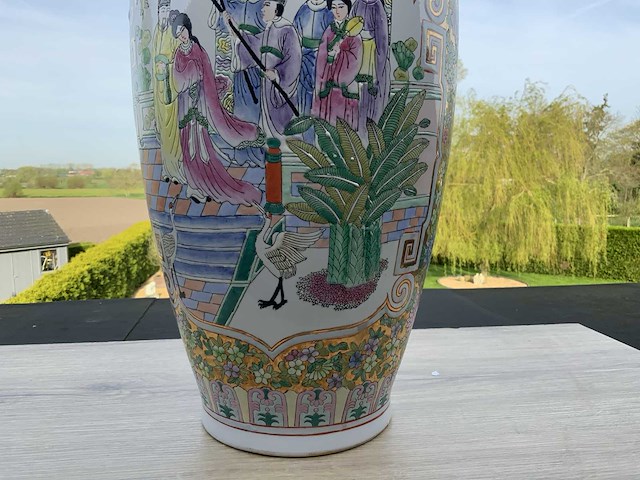 Chinees porselein h60cm - afbeelding 3 van  7