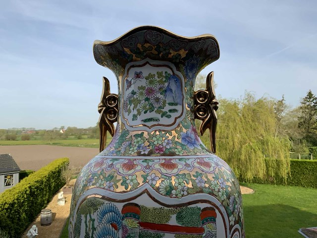 Chinees porselein h60cm - afbeelding 4 van  7