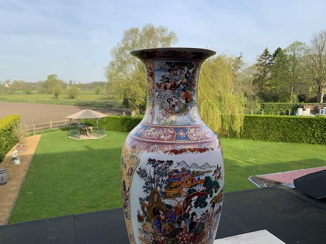 Chinees porselein h60cm - afbeelding 3 van  5