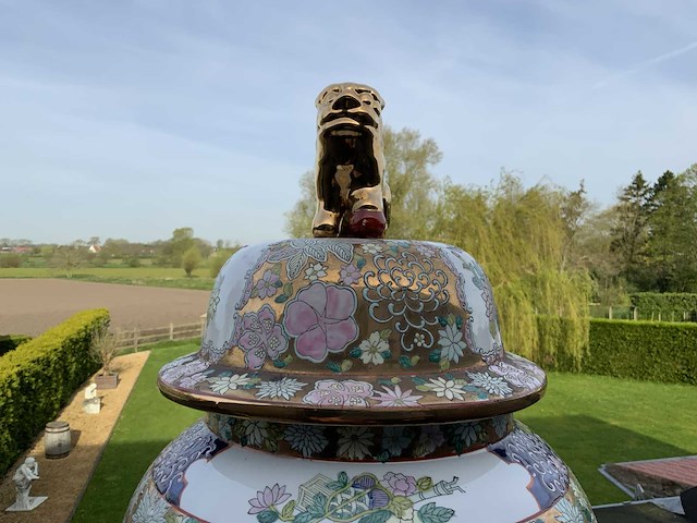 Chinees porselein h65cm - afbeelding 4 van  7