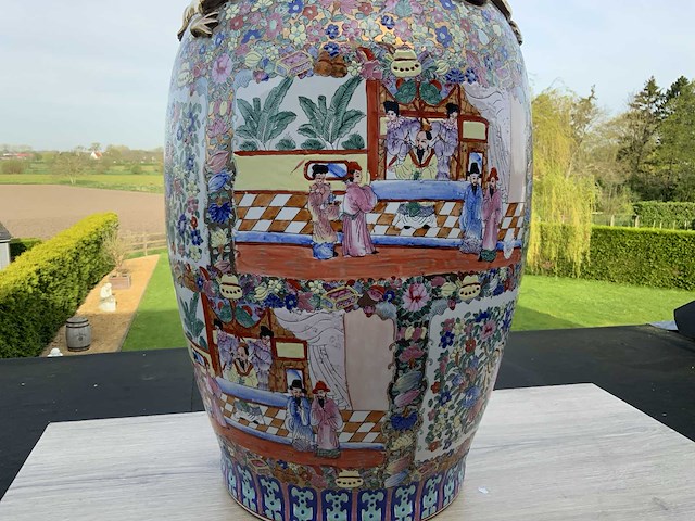 Chinees porselein h80cm - afbeelding 2 van  6