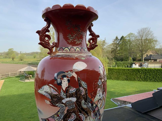Chinees porselein h80cm - afbeelding 3 van  6