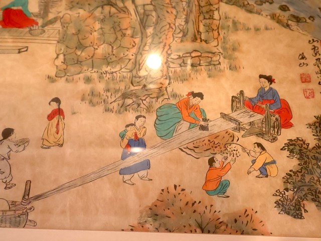 Chineese lithographie (6x) - afbeelding 10 van  10