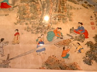 Chineese lithographie (6x) - afbeelding 10 van  10