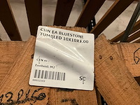 Chinese blauwsteen natuursteen tuintegel - afbeelding 4 van  4