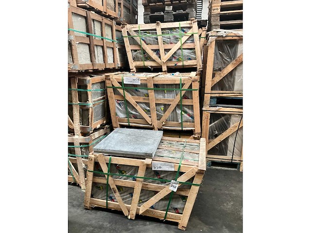 Chinese blauwsteen natuursteen tuintegel - afbeelding 3 van  3