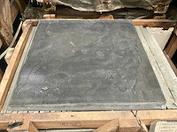 Chinese blauwsteen verzoet natuursteen tuintegel - afbeelding 1 van  4