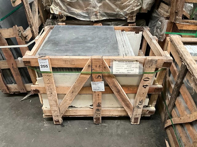 Chinese blauwsteen verzoet natuursteen tuintegel - afbeelding 4 van  4