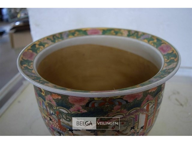 Chinese bloempot - afbeelding 4 van  4