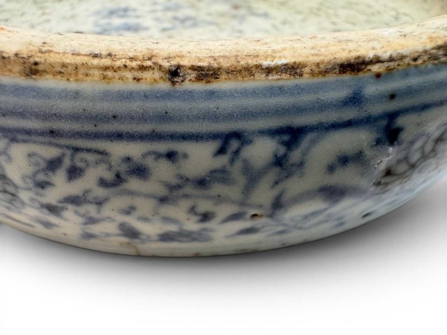 Chinese blue and white inkstone. wanli mark - afbeelding 6 van  47