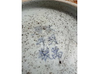 Chinese blue and white inkstone. wanli mark - afbeelding 29 van  47