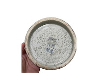 Chinese blue and white inkstone. wanli mark - afbeelding 37 van  47