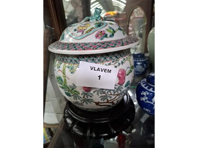 Chinese gemberpot - afbeelding 1 van  2
