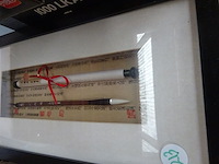 Chinese kader kalligrafie - afbeelding 1 van  1