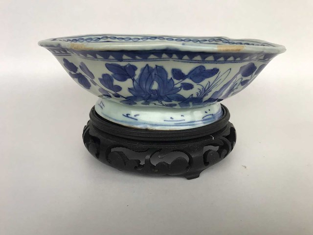 Chinese min yao blue white bowl. - afbeelding 1 van  21