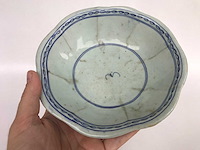 Chinese min yao blue white bowl. - afbeelding 16 van  21