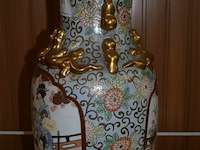 Chinese vaas h=40cm ø20cm - afbeelding 2 van  3