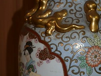 Chinese vaas h=40cm ø20cm - afbeelding 3 van  3