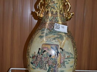 Chinese vaas h=60cm ø25 cm - afbeelding 1 van  3