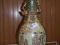 Chinese vaas h=60cm ø25 cm - afbeelding 1 van  3
