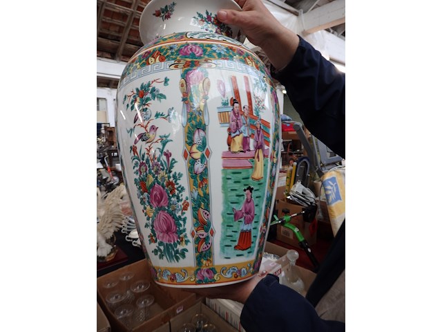 Chinese vaas hoogte 50cm - afbeelding 5 van  5