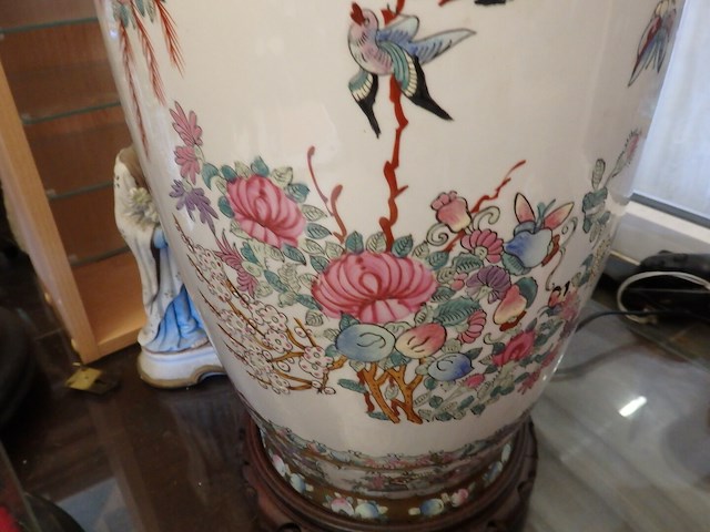 Chinese vaas hoogte 60cm - afbeelding 2 van  2