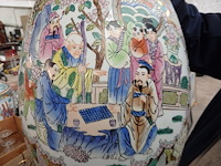 Chinese vaas hoogte 65cm - afbeelding 2 van  5