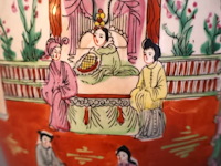 Chinese vaas (x2) - afbeelding 4 van  5