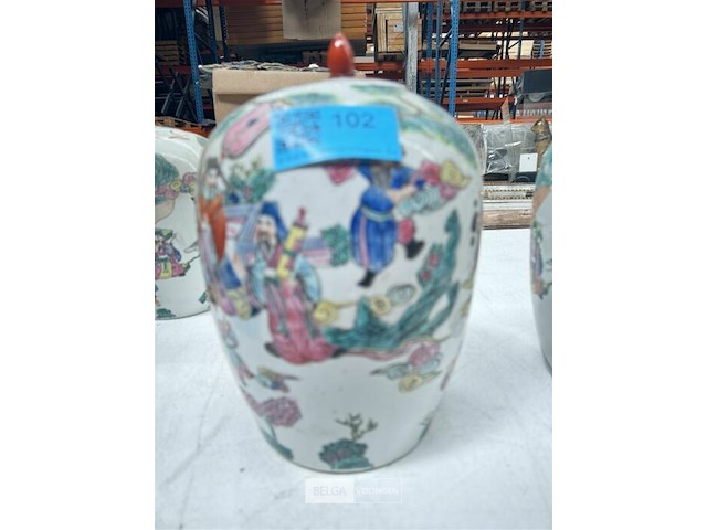Chinese vaas - afbeelding 2 van  3