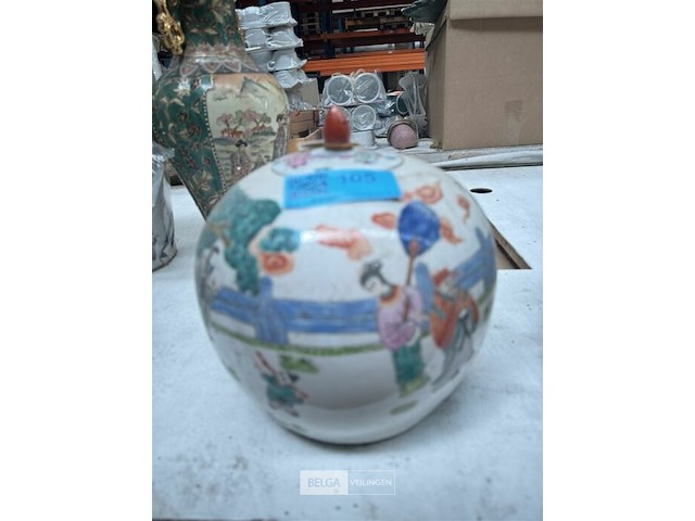 Chinese vaas - afbeelding 2 van  3