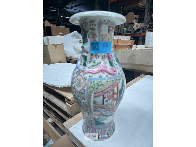 Chinese vaas - afbeelding 2 van  3