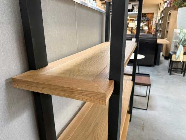 Chita - boekenkast massief eik - afbeelding 2 van  2