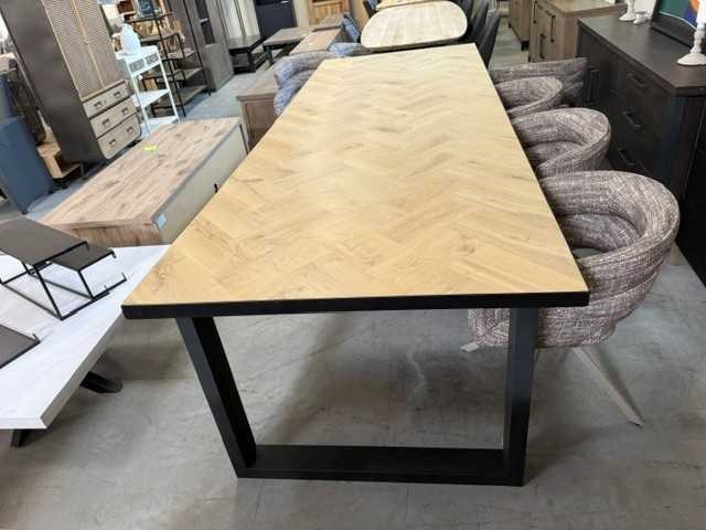 Chita - tafel eik parket - afbeelding 2 van  2
