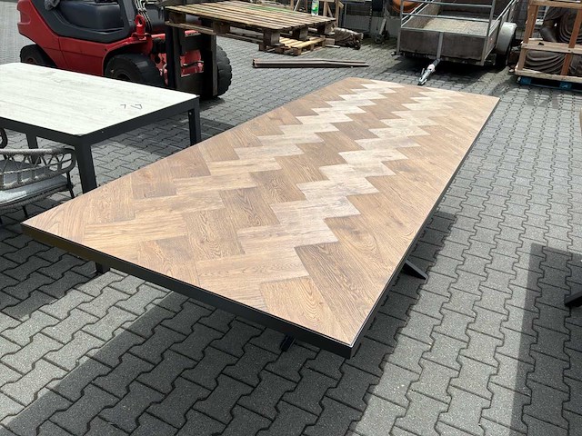 Chita group eiken parket eetkamertafel - afbeelding 4 van  4