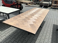 Chita group eiken parket eetkamertafel - afbeelding 4 van  4