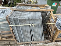 Chn flamed en brushed natuursteen tuintegel ca. 20,48m2 - afbeelding 2 van  2